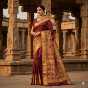 Kanchipuram silk saree