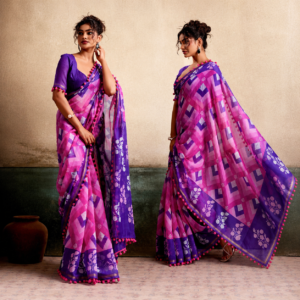 Mangalagiri Semi Soft Silk Sarees